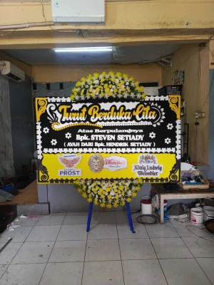 Papan Bunga di Pamoyanan Cicendo